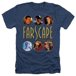 Farscape 20 Years - Men's Heather T-Shirt Men's Heather T-Shirt Farscape   
