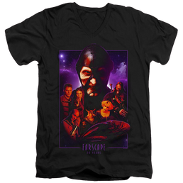 Farscape 20 Years Collage - Men's V-Neck T-Shirt Men's V-Neck T-Shirt Farscape   