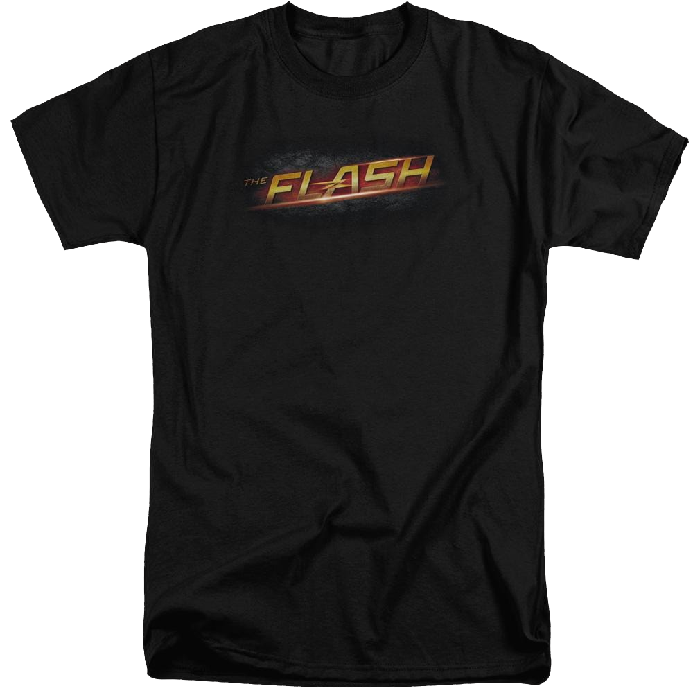The Flash Logo Men's Tall Fit T-Shirt Men's Tall Fit T-Shirt The Flash   