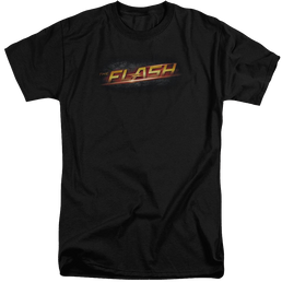 The Flash Logo Men's Tall Fit T-Shirt Men's Tall Fit T-Shirt The Flash   