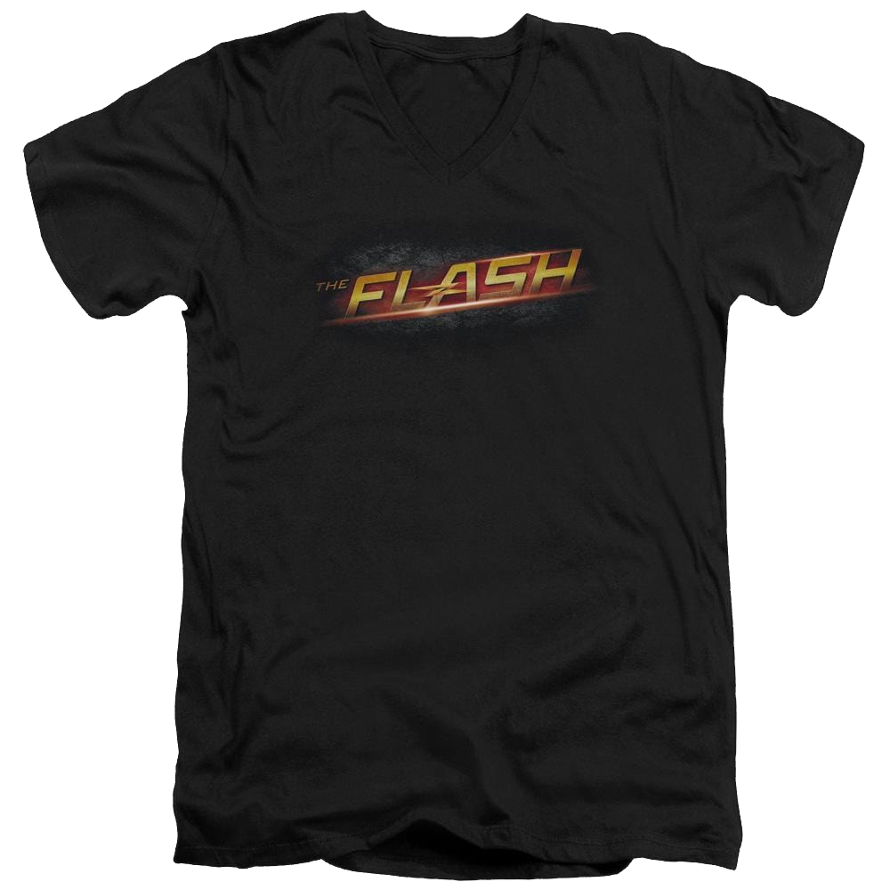 The Flash Logo Men's V-Neck T-Shirt Men's V-Neck T-Shirt The Flash   