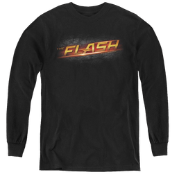 Flash, The (Tv Series) Logo - Youth Long Sleeve T-Shirt Youth Long Sleeve T-Shirt The Flash   