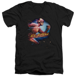 The Flash Fastest Man Men's V-Neck T-Shirt Men's V-Neck T-Shirt The Flash   
