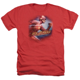 The Flash Fastest Man Men's Heather T-Shirt Men's Heather T-Shirt The Flash   