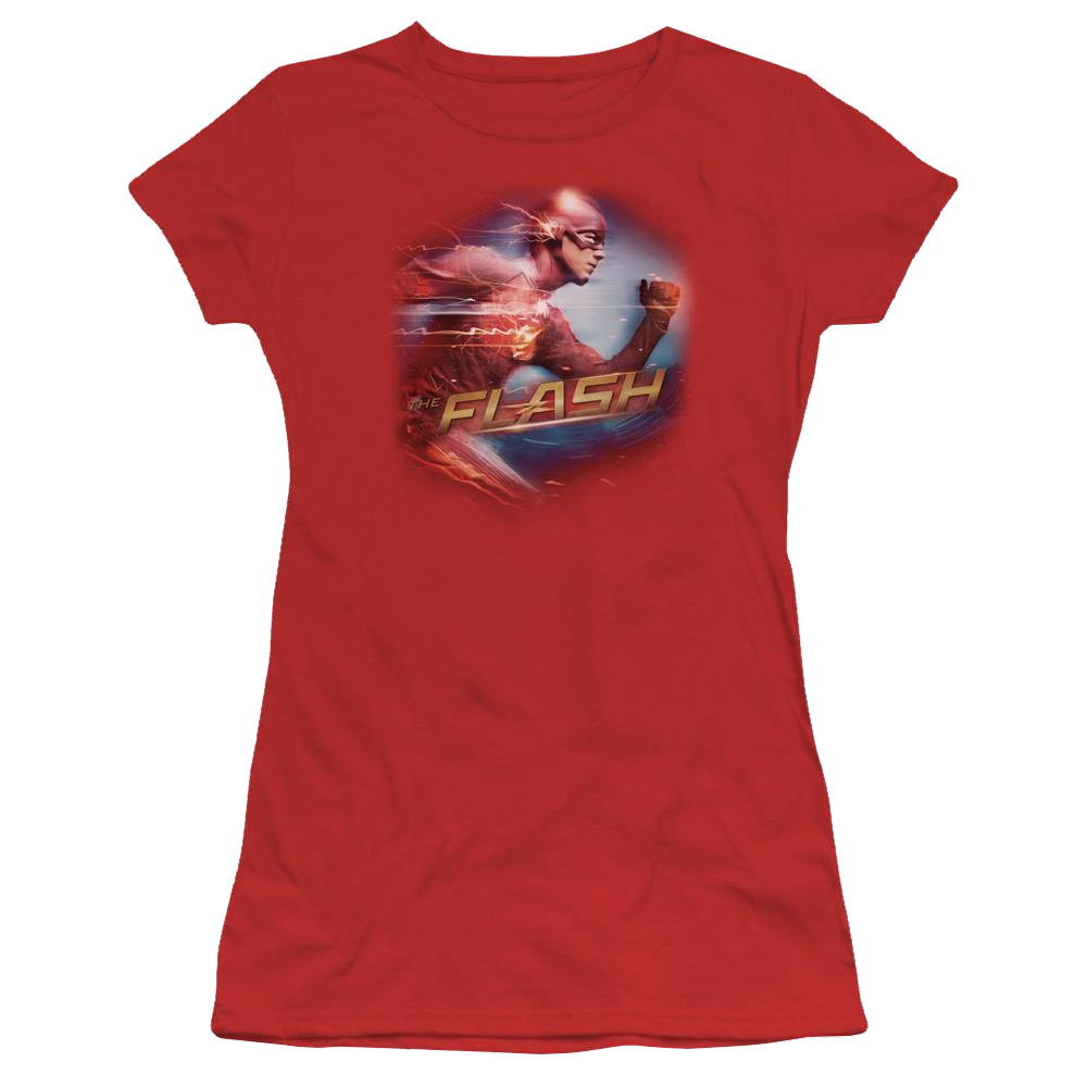 The Flash Fastest Man Juniors T-Shirt Juniors T-Shirt The Flash   