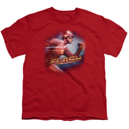 Flash, The (TV Series) Fastest Man - Youth T-Shirt Youth T-Shirt (Ages 8-12) The Flash   