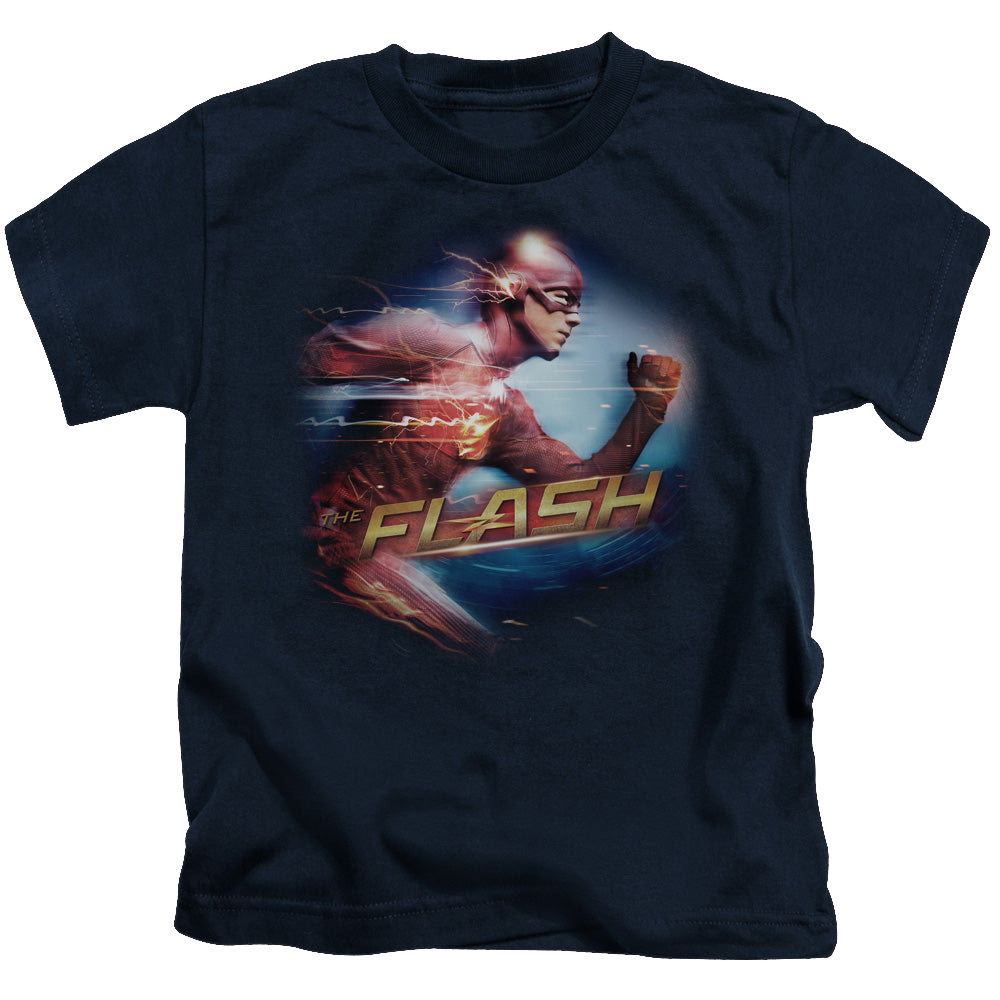 Flash, The (TV Series) Fastest Man - Kid's T-Shirt Kid's T-Shirt (Ages 4-7) The Flash   