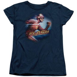 Flash, The (Tv Series) Fastest Man - Women's T-Shirt Women's T-Shirt The Flash   