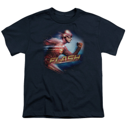 Flash, The (TV Series) Fastest Man - Youth T-Shirt Youth T-Shirt (Ages 8-12) The Flash   