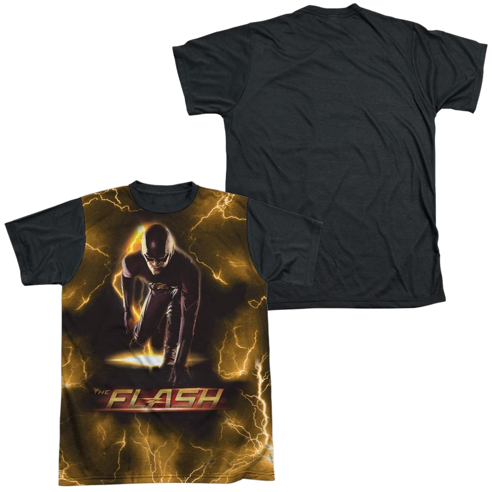 The Flash Bolt Men's Black Back T-Shirt Men's Black Back T-Shirt The Flash   