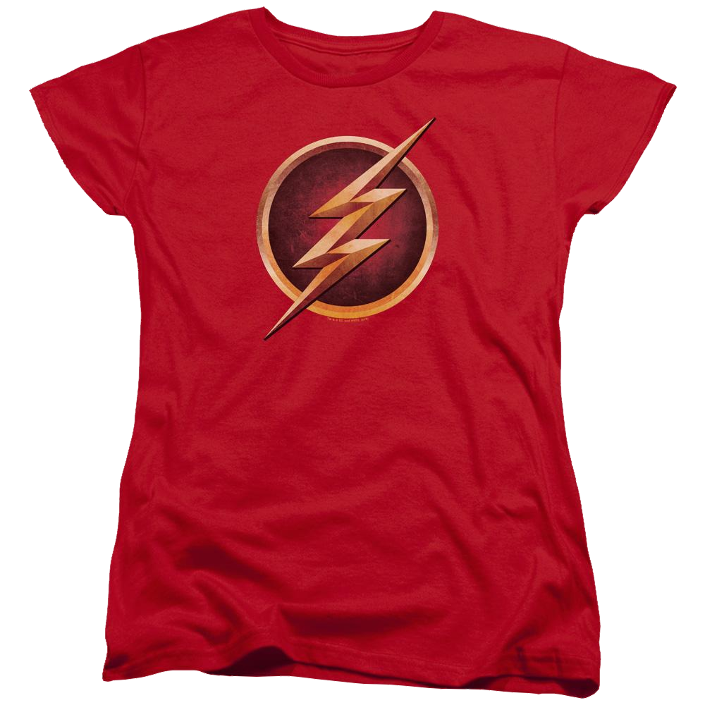The Flash Chest Logo Women's T-Shirt Women's T-Shirt The Flash   
