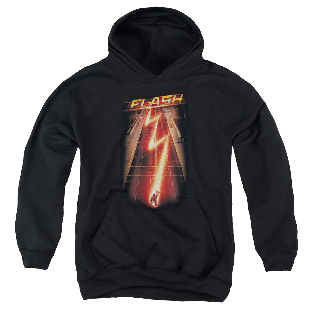 Flash, The (TV Series) Flash Ave - Youth Hoodie Youth Hoodie (Ages 8-12) The Flash   