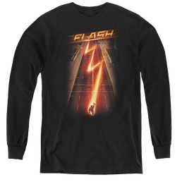 Flash, The (Tv Series) Flash Ave - Youth Long Sleeve T-Shirt Youth Long Sleeve T-Shirt The Flash   