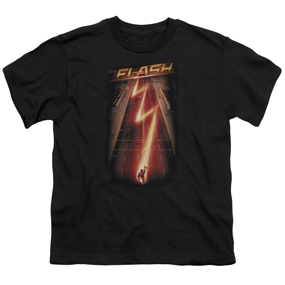 Flash, The (TV Series) Flash Ave - Youth T-Shirt Youth T-Shirt (Ages 8-12) The Flash   