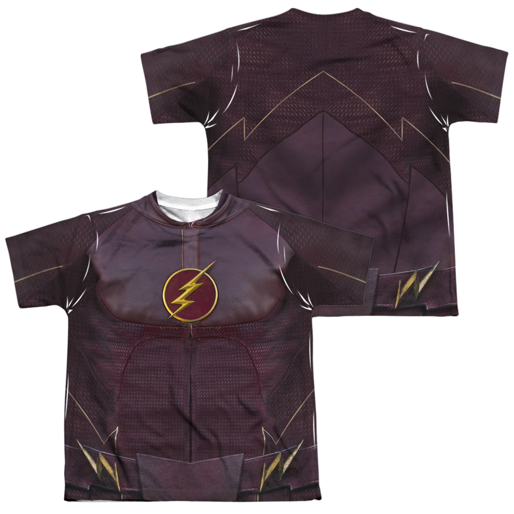 Flash, The (TV Series) Flash Uniform - Youth All-Over Print T-Shirt Youth All-Over Print T-Shirt (Ages 8-12) The Flash   