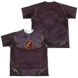 Flash, The (TV Series) Flash Uniform - Youth All-Over Print T-Shirt Youth All-Over Print T-Shirt (Ages 8-12) The Flash   