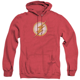 Flash, The (Tv Series) New Logo - Heather Pullover Hoodie Heather Pullover Hoodie The Flash   