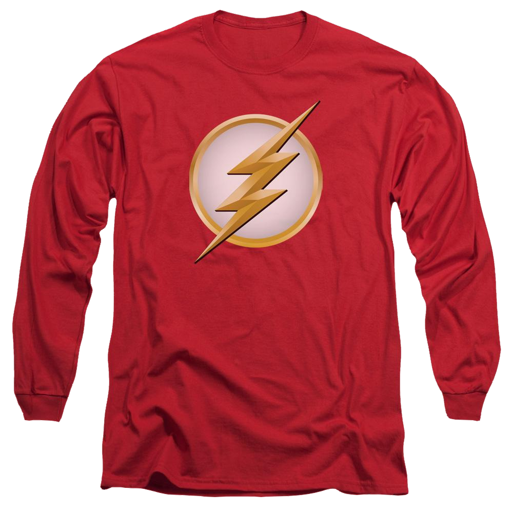 The Flash New Logo Men's Long Sleeve T-Shirt Men's Long Sleeve T-Shirt The Flash   