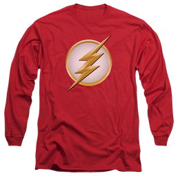The Flash New Logo Men's Long Sleeve T-Shirt Men's Long Sleeve T-Shirt The Flash   