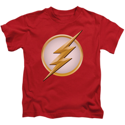 Flash, The (TV Series) New Logo - Kid's T-Shirt Kid's T-Shirt (Ages 4-7) The Flash   