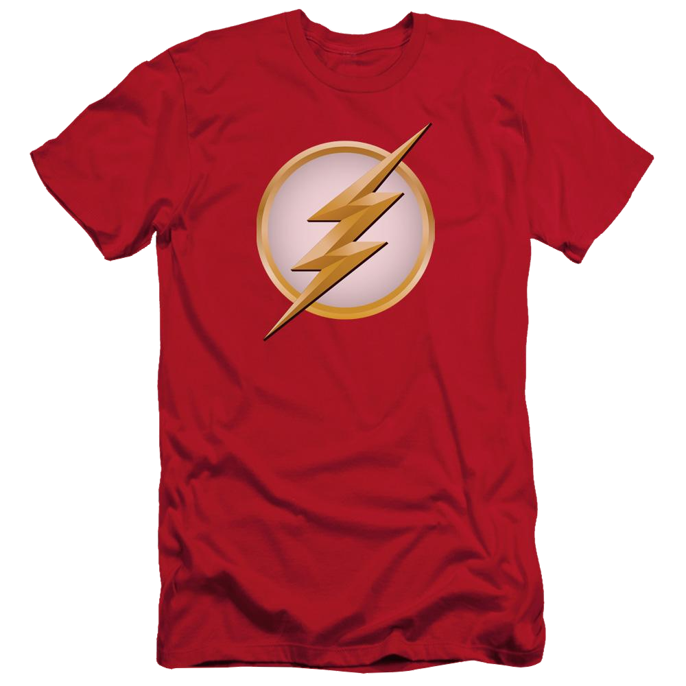 The Flash New Logo Men's Slim Fit T-Shirt Men's Slim Fit T-Shirt The Flash   