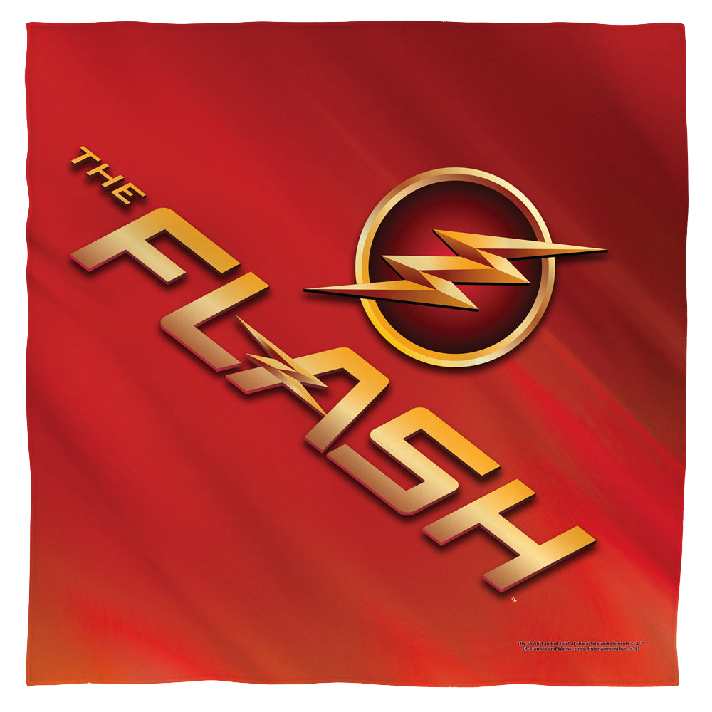 Flash, The (TV Series) Tv Logo - Bandana Bandanas The Flash   