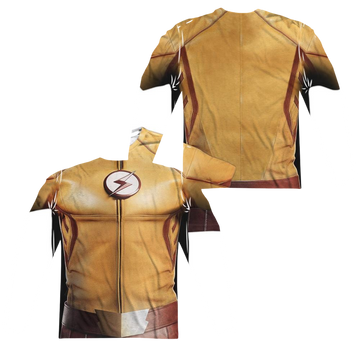 The Flash Kid Flash Uniform men's all-over print long sleeve
