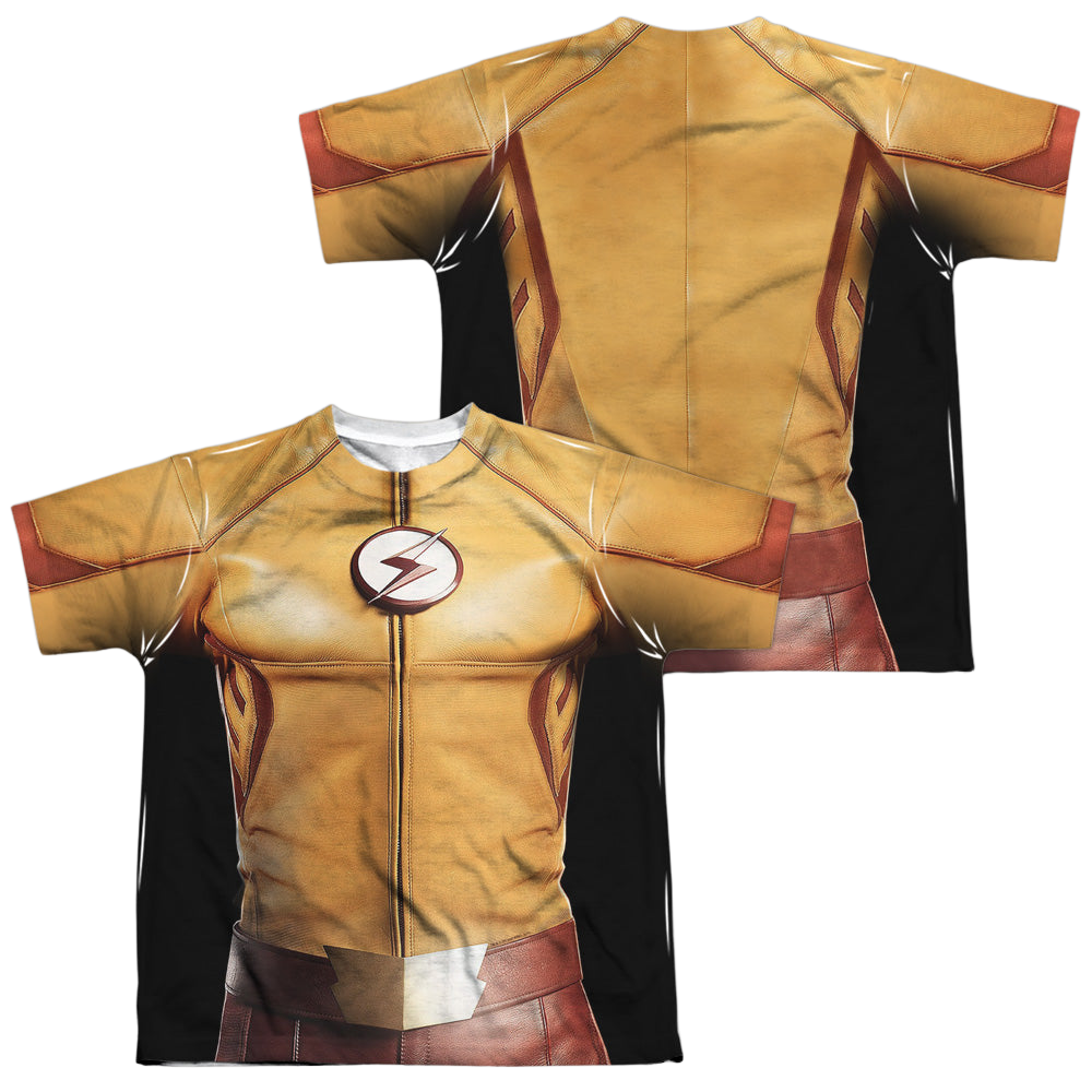 Flash, The (TV Series) Kid Flash Unfirom - Youth All-Over Print T-Shirt Youth All-Over Print T-Shirt (Ages 8-12) The Flash   