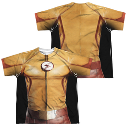Flash, The (TV Series) Kid Flash Unfirom - Youth All-Over Print T-Shirt Youth All-Over Print T-Shirt (Ages 8-12) The Flash   