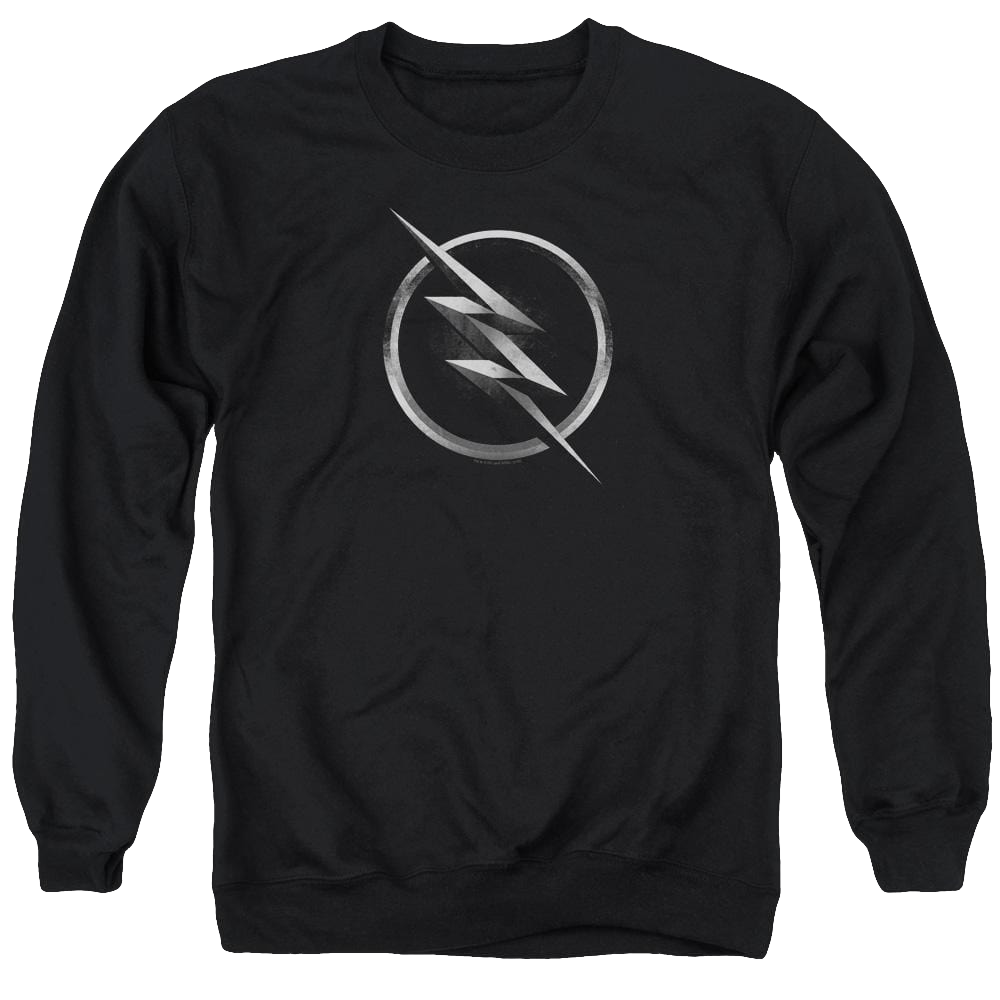 The Flash Zoom Logo Men's Crewneck Sweatshirt Men's Crewneck Sweatshirt The Flash   