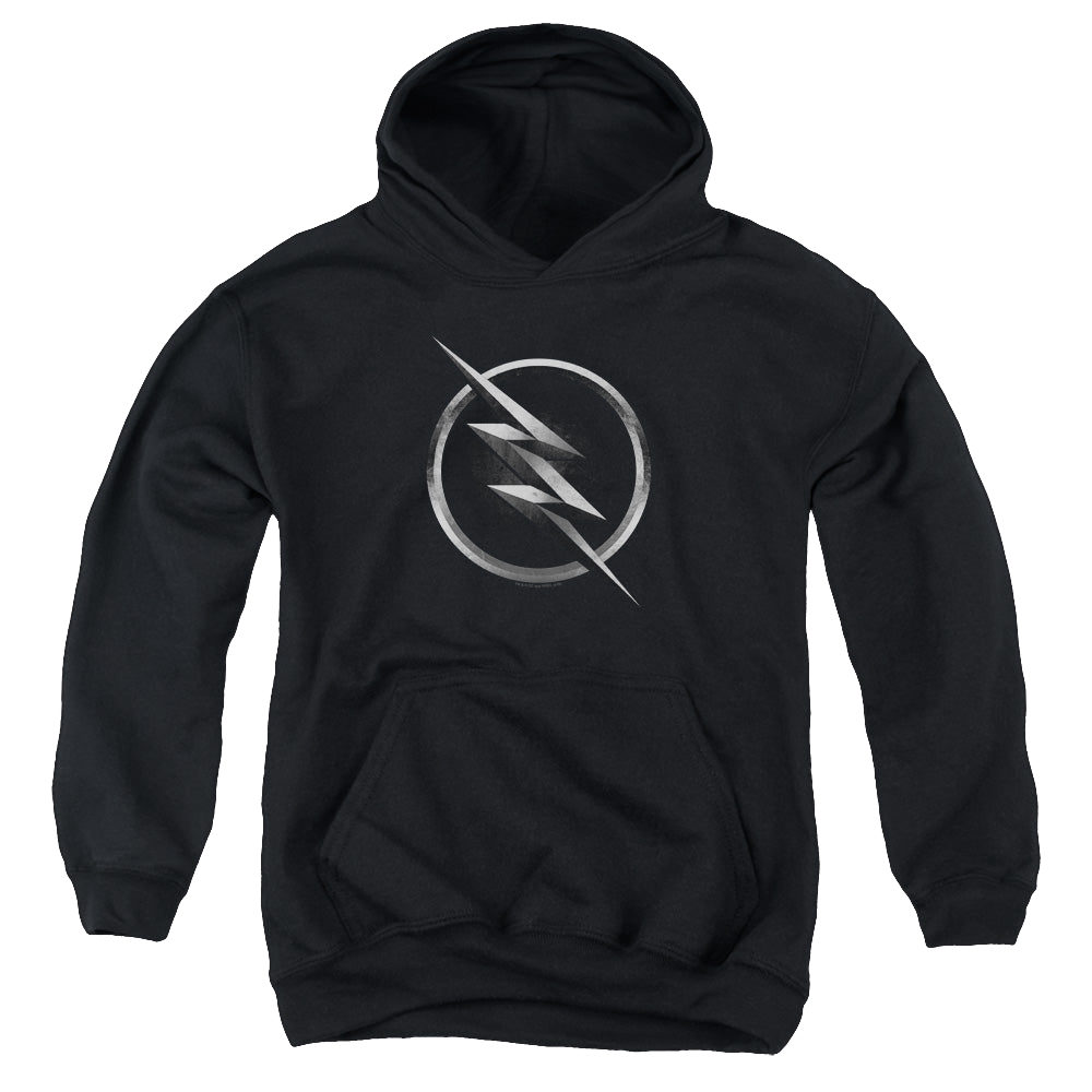 Flash, The (TV Series) Zoom Logo - Youth Hoodie Youth Hoodie (Ages 8-12) The Flash   