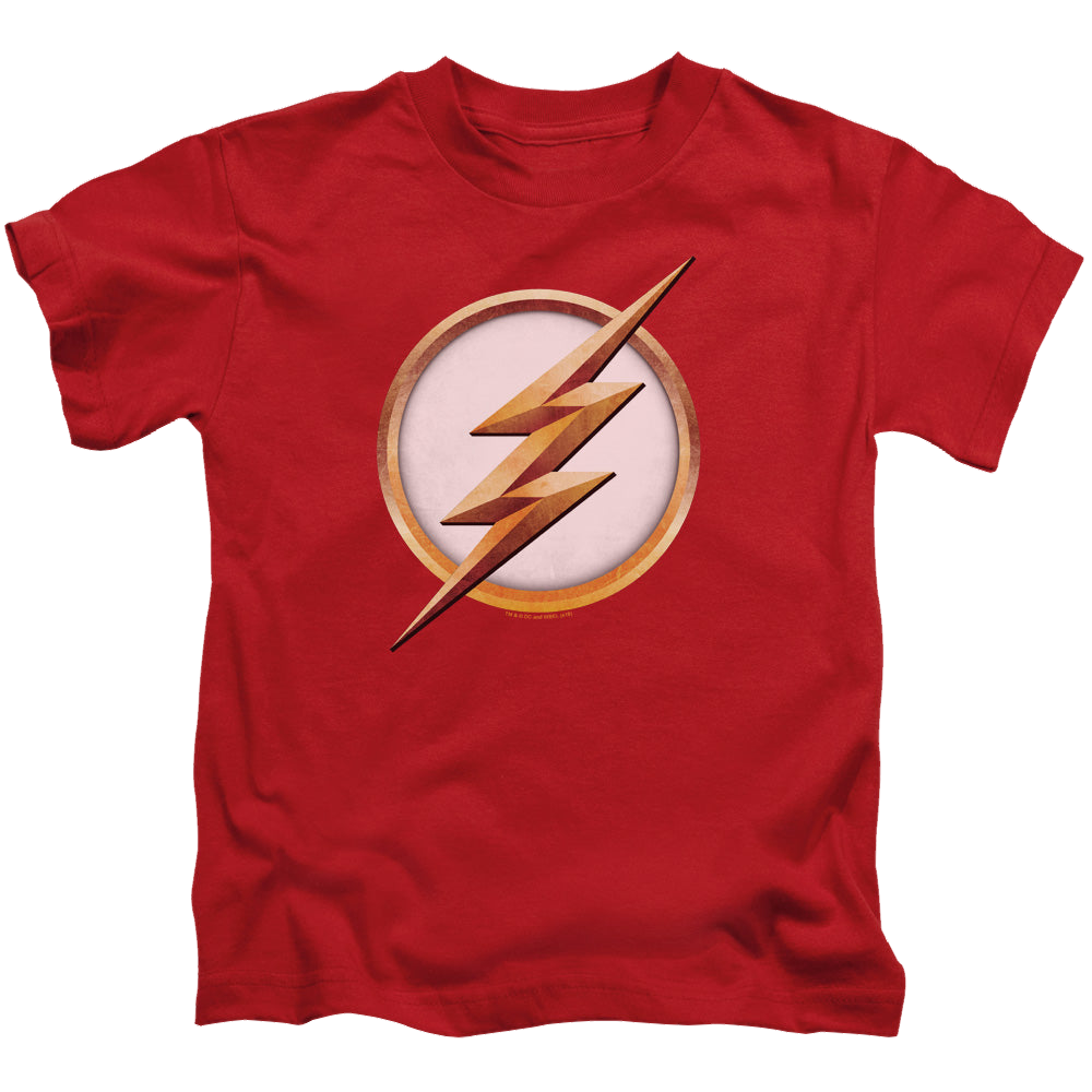 Flash, The (TV Series) Season 4 Logo - Kid's T-Shirt Kid's T-Shirt (Ages 4-7) The Flash   