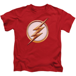 Flash, The (TV Series) Season 4 Logo - Kid's T-Shirt Kid's T-Shirt (Ages 4-7) The Flash   