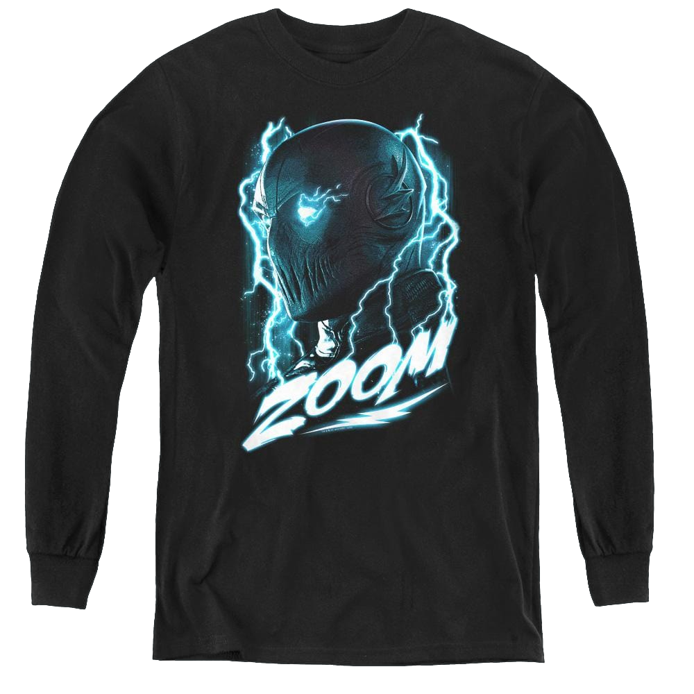 Flash, The (Tv Series) Zoom - Youth Long Sleeve T-Shirt Youth Long Sleeve T-Shirt The Flash   