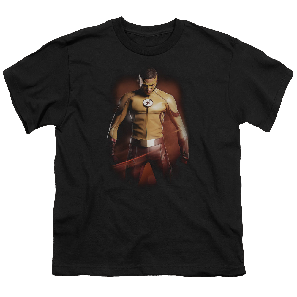 Flash, The (TV Series) Kid Flash - Youth T-Shirt Youth T-Shirt (Ages 8-12) The Flash   
