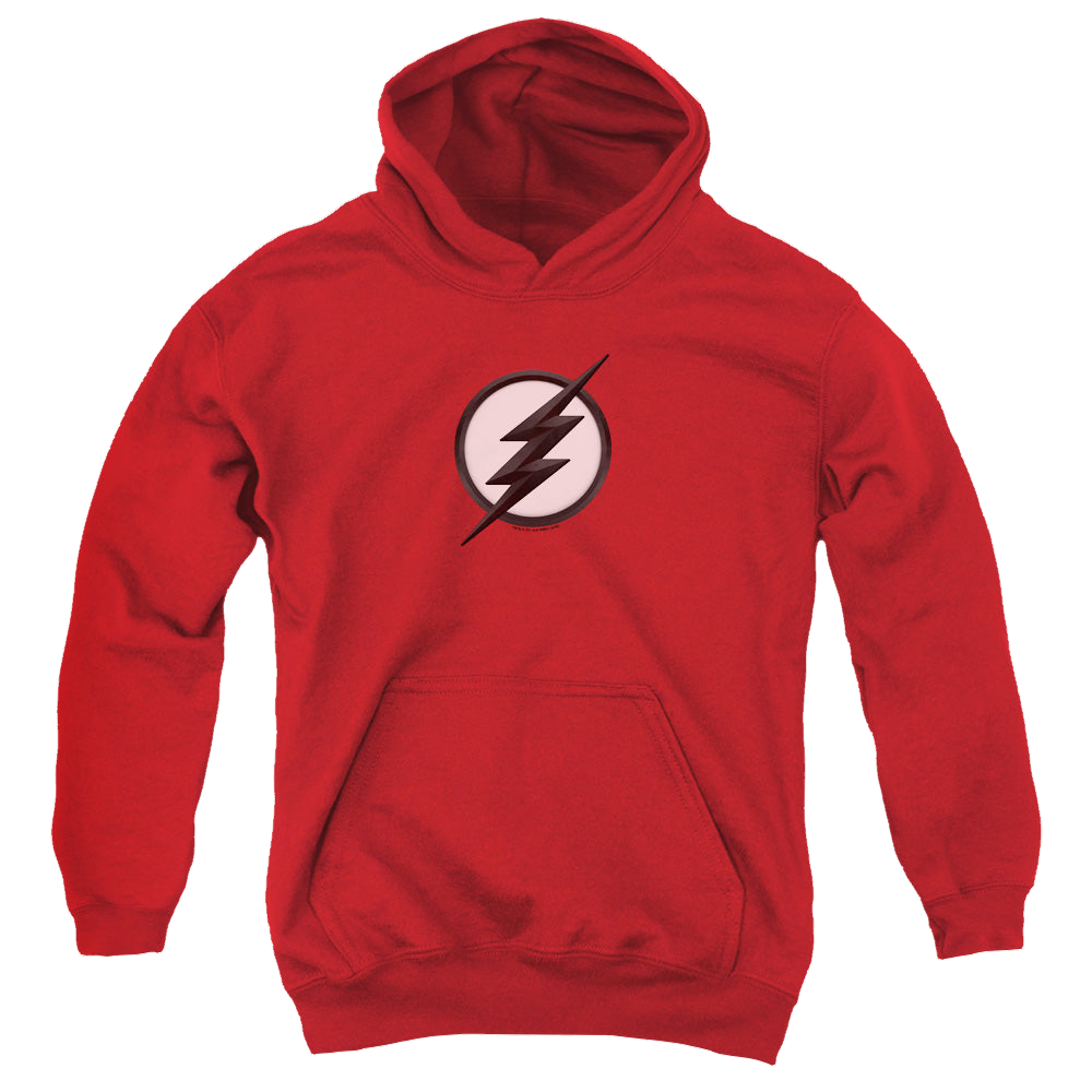 Flash, The (TV Series) Jesse Quick Logo - Youth Hoodie Youth Hoodie (Ages 8-12) The Flash   