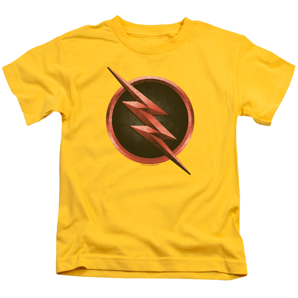 Flash, The (TV Series) Reverse Flash Logo - Kid's T-Shirt Kid's T-Shirt (Ages 4-7) The Flash   