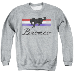 Ford Bronco Stripes - Men's Crewneck Sweatshirt Men's Crewneck Sweatshirt Ford   