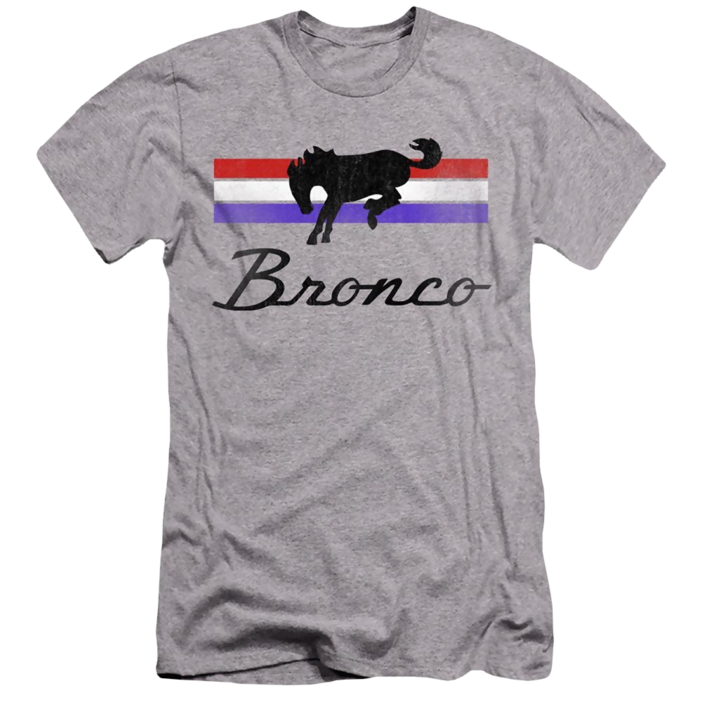 Ford Bronco Stripes - Men's Premium Slim Fit T-Shirt Men's Premium Slim Fit T-Shirt Ford   