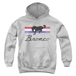 Ford Bronco Stripes - Youth Hoodie Youth Hoodie (Ages 8-12) Ford   