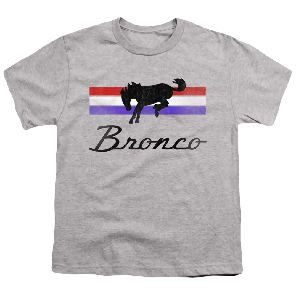 Ford Bronco Stripes - Youth T-Shirt Youth T-Shirt (Ages 8-12) Ford   