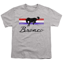 Ford Bronco Stripes - Youth T-Shirt Youth T-Shirt (Ages 8-12) Ford   