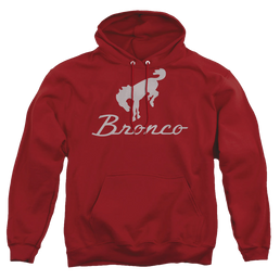 Ford Chrome Bronco Logo - Pullover Hoodie Pullover Hoodie Ford   