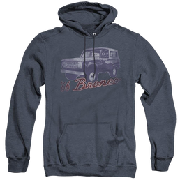 Ford 66 Bronco Classic - Heather Pullover Hoodie Heather Pullover Hoodie Ford   