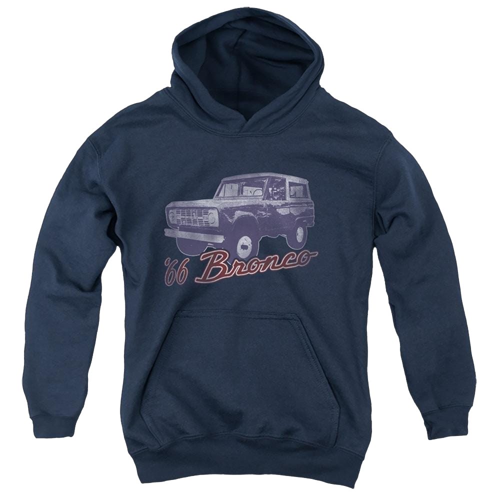 Ford 66 Bronco Classic - Youth Hoodie Youth Hoodie (Ages 8-12) Ford   