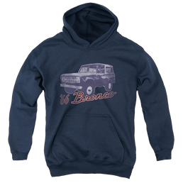 Ford 66 Bronco Classic - Youth Hoodie Youth Hoodie (Ages 8-12) Ford   