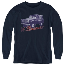 Ford 66 Bronco Classic - Youth Long Sleeve T-Shirt Youth Long Sleeve T-Shirt Ford   
