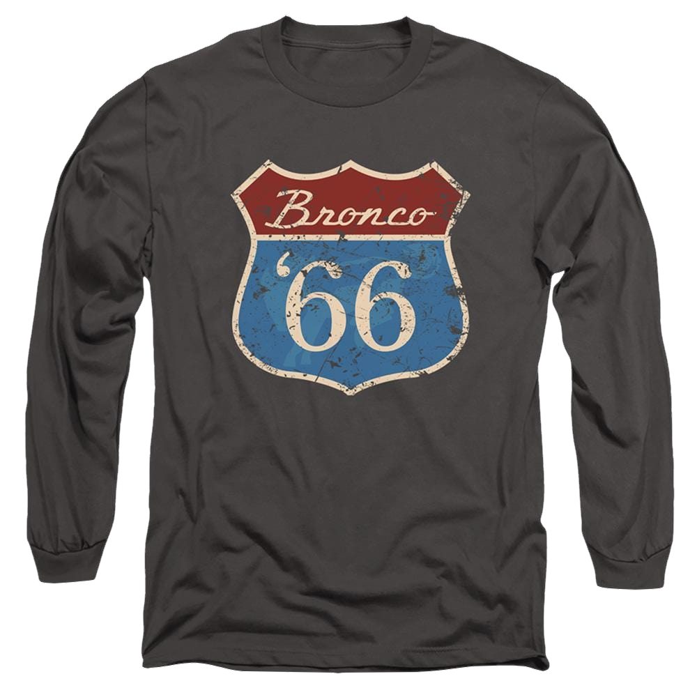 Ford Route 66 Bronco - Men's Long Sleeve T-Shirt Men's Long Sleeve T-Shirt Ford   
