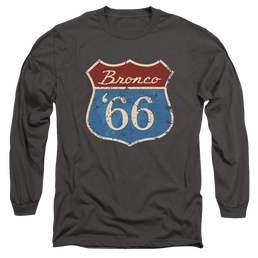 Ford Route 66 Bronco - Men's Long Sleeve T-Shirt Men's Long Sleeve T-Shirt Ford   