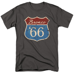 Ford Route 66 Bronco - Men's Regular Fit T-Shirt Men's Regular Fit T-Shirt Ford   